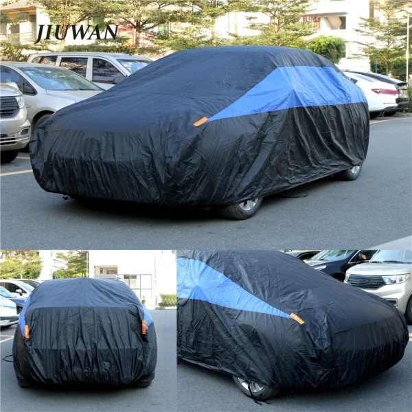 Exteriört cover Universal Vattentätt Dammtätt UV-skydd Cover till Hatchback Sedan SUV Hela bilskydd XXL-5.3X2.0X1.50M