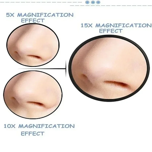 Forstørrende Kosmetisk Spejl 5X