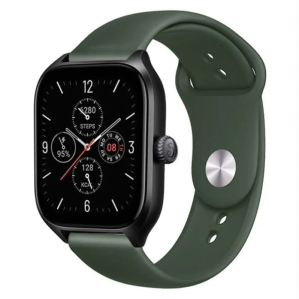 Watch för Amazfit GTS/GTR-4-3-2-2e-Mini-Pro/stratos Sportarmband för Amazfit bip-US-3-Pro-Lite 20mm 22mm band Army green 1 22mm watch band