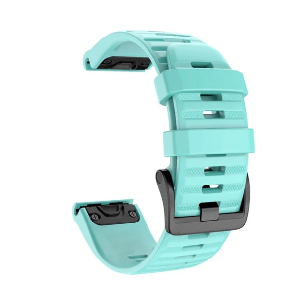 26 22 20MM silikonarmband för watch för Garmin Fenix ​​6X 6 6S Pro 7X 7 Easyfit Armband Fenix ​​5 5X 5S Plus Smartwatch Armband Mint Green Forerunner 935 945