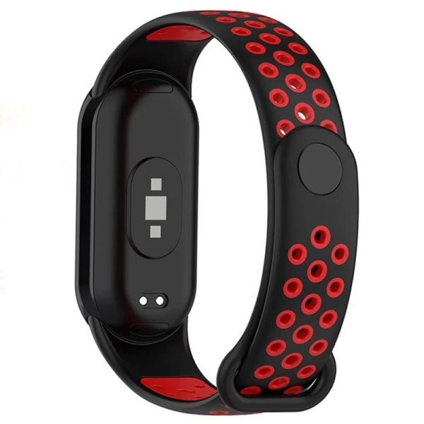 Watch för Xiaomi Mi Band 7 6 NFC Armband Silikon Smart armband Miband 4 Bälte pulseira correa mi band 3 4 5 rem 10 meat powder white Mi band 7