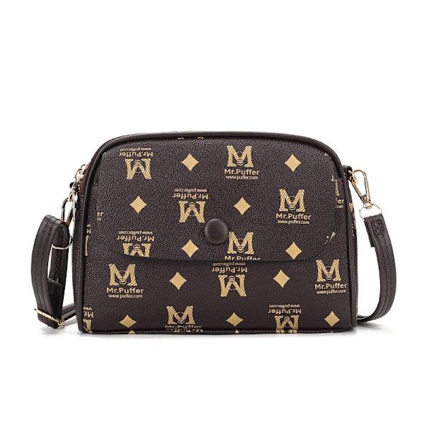 Internet Celebrity Live Broadcast Mother Bag High Sense Middle-Aged Women's Cross-Body Bag Autumn New Women's Bags Large Capacity Monogram Bag Women Old Pattern Cloth