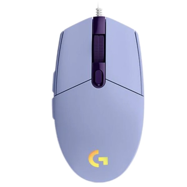 G102 LIGHTSYNC 2nd Gen Gaming Trådbundna möss RGB Bakgrundsbelyst Gaming För Laptop Optisk Mus Gaming Mus Light Speed ​​Mus för Purple