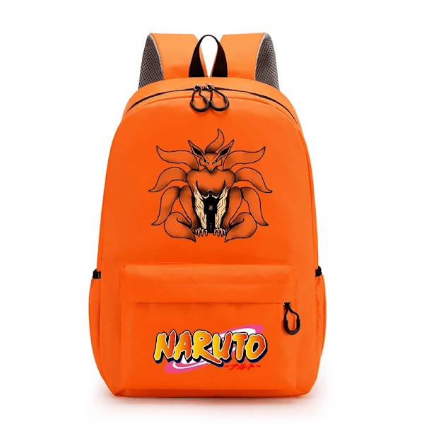 Naruto Skola Väska Student Kid För Bok Anime Uzumaki Naruto Tecknade Utskrift Barn Ryggsäck Tonåring Vuxen Kontorsvaror Knapp Säcka HYRZ 531-HYRZ 1063 Z-40x26x12cm