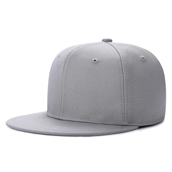 Stor Størrelse Tilbage Lukket Skateboard Cap Kvinder Monteret Baseball Hat Stor Størrelse Snapback Caps Plain Fodbold Hat 60Cm 62Cm Cm 64Cm Light Gray 64cm