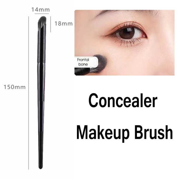 Ultra Detail Eye Makeup Brush Precision Eye Shadow Eyeliner Concealer Makeup Borstar Professionell Tapered Smudge Kosmetiska verktyg Concealer brush