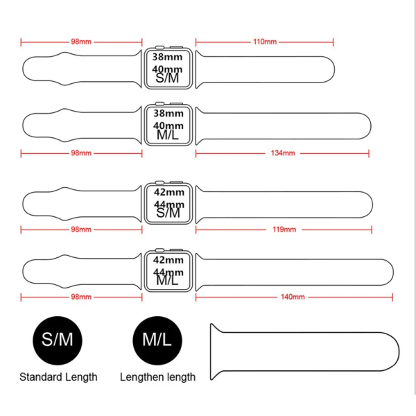 Silikonrem för Apple Watch Band 45 mm 40 mm 44 mm 41 mm Ultra 49 mm 38 mm 42 mm 45 44 mm sport correa iwatch series 9 8 se 7 6 5 3 Alaskan Blue 42 44 45 49 mm M-L