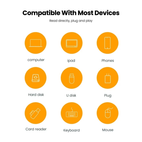 Adaptateur de données USB 3.0 Type C, convertisseur mâle vers femelle, connector OTG rapide, Macbook, Xiaomi, Samsung S20, 10A, OTG 3 USB to Type-c Blac