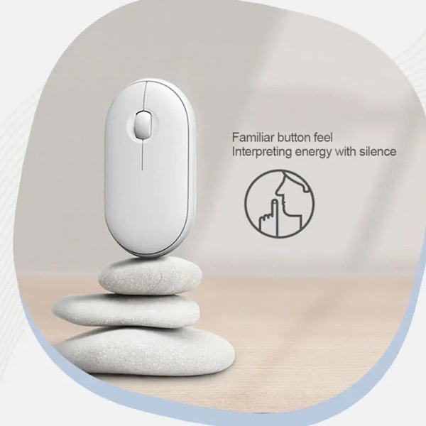 Uusi Pebble Mute Mouse M350 Bluetooth Dual Mode Langaton Hiiri 2.4GHz Toimistohiiri Useita Tyylejä Valittavana 02