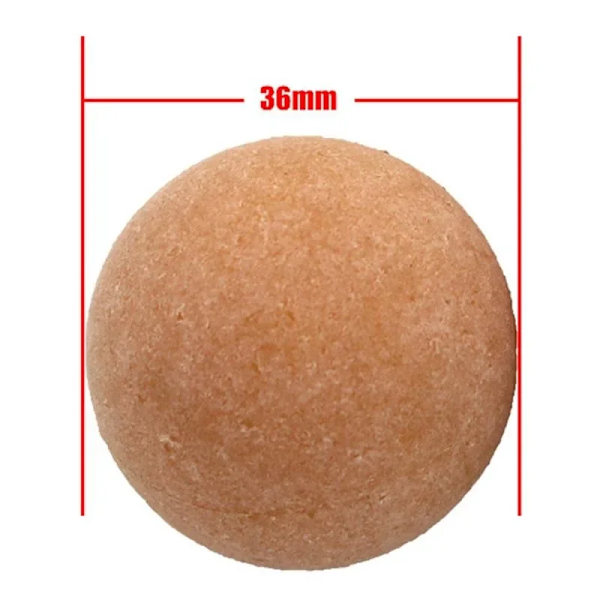 4 Lot 36mm Kork Solid Træ Mat Foosball Bordfodbold Fodbold Baby Foot Fussball Desktop Fodbold Babyfoot Dropshipping B-4PCS