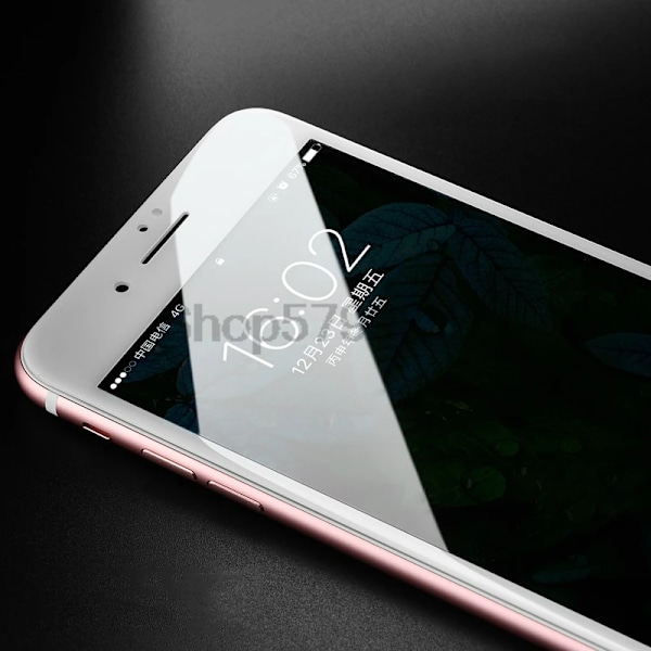 9D Säkerhet Full Skydd Glas För Iphone 7 8 6 6S 5 5S Se 2016 2020 Härdat Skärmskydd För I Telefon 6 6S 7 8 Plus Glas For iPhone 6 Black