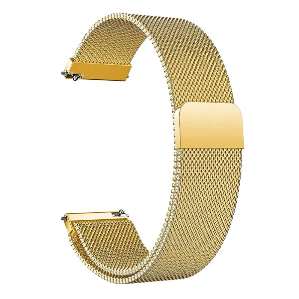 22 mm magnetiskt watch för Huami Amazfit GTR 4 3 Pro 2 2e Rostfritt stål Mesh Armband remslinga för GTR 47 mm Pace Stratos Gold