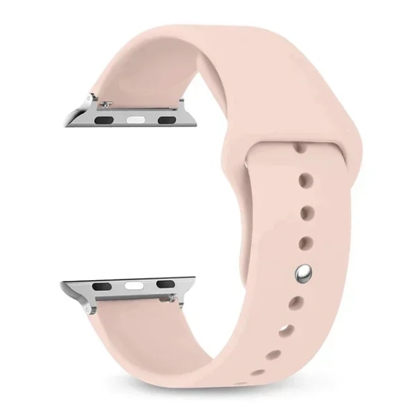 Silikonrem för Apple Watch -band 40 mm 44 mm 49 mm 45 mm 41 mm 38 mm 42 mm bältesarmband iWatch-serien 9 8 7 6 5 3 SE ultra 2 band 03 blue 42 44 45 49 mm S-M