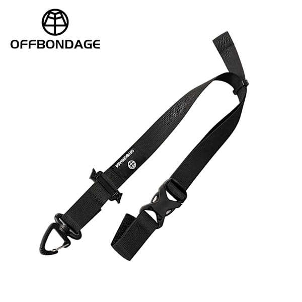 OFFBONDAGE Multifunktionel Skuldertaske Stor Kapacitet Fritidscykling Skuldertaske Ren Farve Unisex Rejsetaske OFF-XK88-PJ