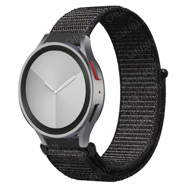 Nylon för Samsung Galaxy Watch 6/5/ pro/4/Classic/active 2 43-47-40-44mm 20mm/22mm sportarmband huawei gt 2/e/3 rem 7 black red 22mm watch band