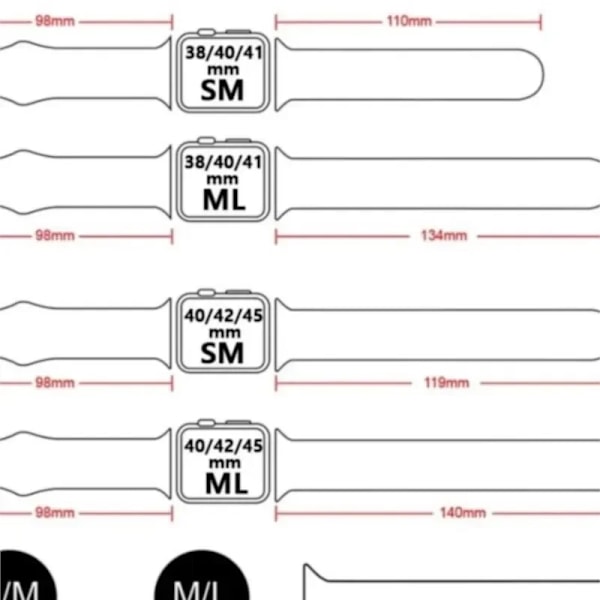 Silikonrem til Apple Watch Rem 44mm 45mm 40mm 41mm 42-38mm 45 Mm Sportsarmbånd Iwatch Serie 8 7 6 5 4 3 SE 9 Ultra 2 49mm 32 Coral red 49mm-42-44-45mm M-L