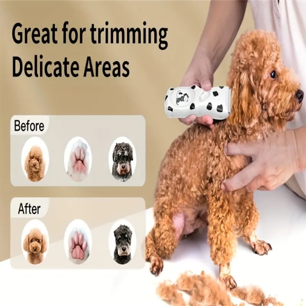 Dog Shaver Pet Electric Hair Clipper Cat Hairdresser Set Hair Clipper Pet Supplies Trimming Tool