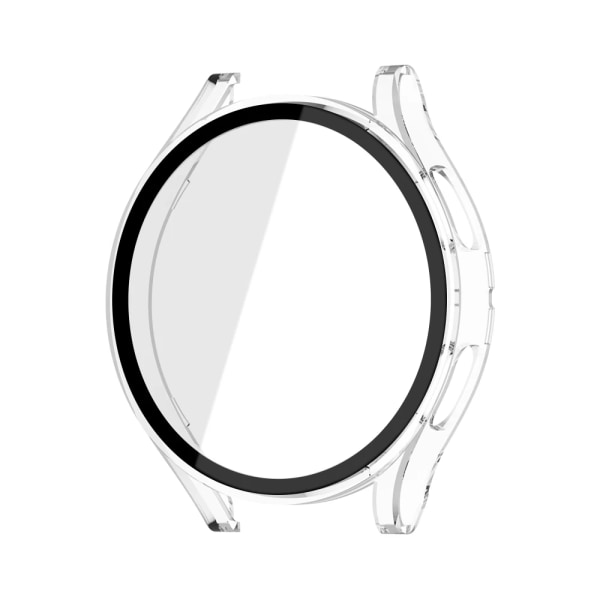 Glas+Matt Watch Cover för Samsung Galaxy Watch 4 Case 44mm 40mm, All Around-täckning Skyddande stötfångare för Galaxy Watch 5/4 Transparent Galaxy watch 5 40mm