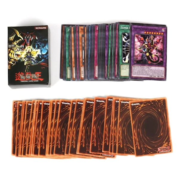 66-148 stk. Yugioh Kort med Tin Box Yu Gi Oh Kort Engelsk Holografisk Guld Bogstaver Duel Links Spil Kort Blå Øjne Exodia 100Pcs GX