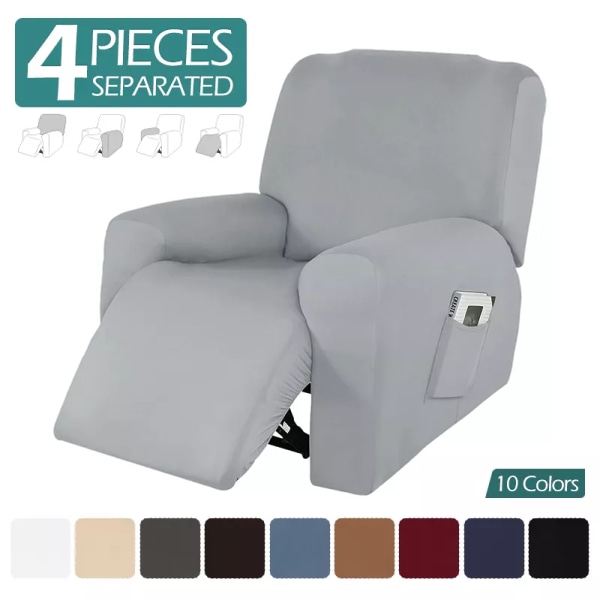 Fåtölj Cover Halkfri massage Lazy Boy cover All inclusive solstol Enkelsitsig soffa Soffa Slipcover Cover Coffee 2 Seat