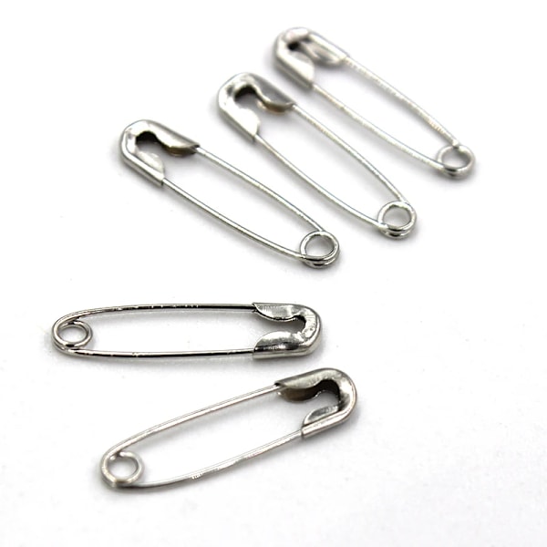 50Pcs Silver Säkerhet Stiftar Diy Syverktyg Tillbehör Rostfritt Stål Nålar Stor Säkerhet Stift Brosch Apparel Tillbehör silver 55mmx12mm(4)