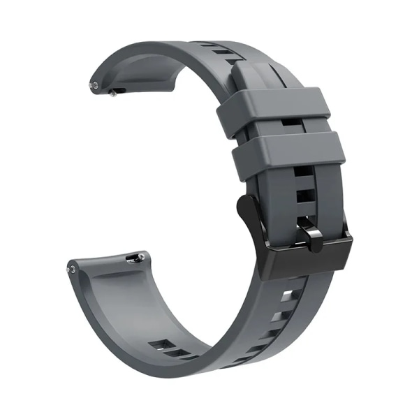 Silikonrem 22 mm för Huawei GT 2 3 4 46 mm armband för Huawei Watch3 GT4 GT2 Pro GT2e Magic2 Armband Fotbollsmönsterband A-Grey 22mm