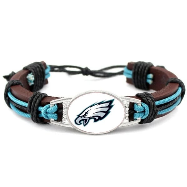 32 National Football League Fashion Läderarmband är justerbara för män och kvinnor 49 people