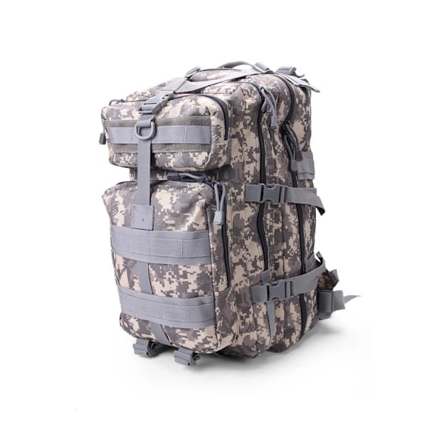 Fabrik Engros Hot Sale Militær Fans Combat Taske Udendørs Sport Vandreture Taske Oxford Vandtæt Camouflage Opgradering 3P Rygsæk Jungle Camouflage 20-35L