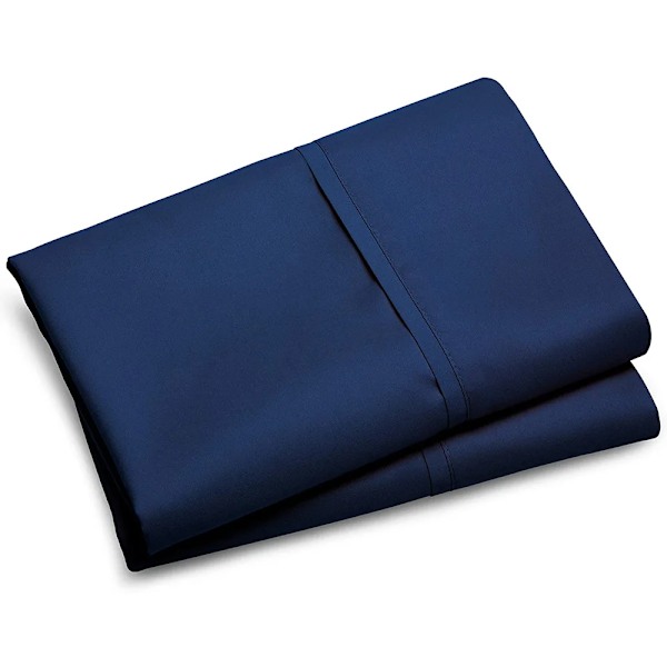 1 kpl kirjekuoren muotoinen solmiotyynyliina pehmeälle tyynylle, useita kokoja vakio/queen/king/runko Dark Blue 1pc 20x54inch (51x140cm)