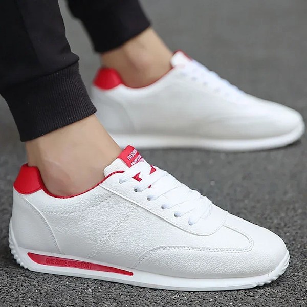 Men Sneakers Andas Classic Casual Skor Man Tennis Sneakers 2024 Nytt I Utomhus Bekväma Mesh Män Skor Tenis Mascule In Red 41