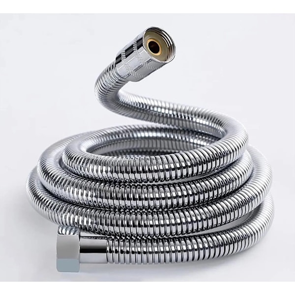 Mzd Rostfritt Stål Dusch Vattenslang Förlängning Vvsrör Dragning Rör Handhållet Huvud Flexibel Vvs Anti Universale 1.5m shower pipe