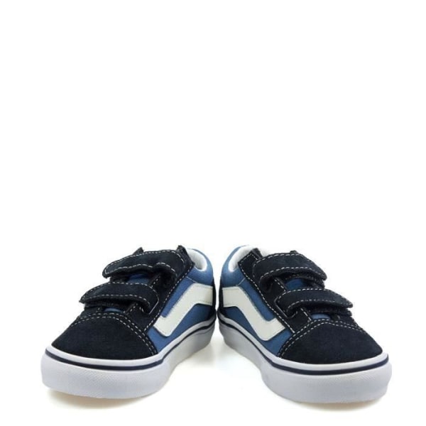 Vans Old Skool Kardborreband Marinblå Canvas Sneakers för småbarn - Barn - Scratch - Unisex - Blå - VANS - Textil