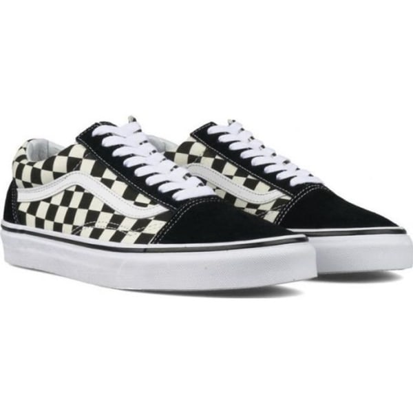 Vans OLD SKOOL PRIMARY Sneaker - ZZZOOLIGHT - Unisex - Svart-vit - Vuxen - Snören - Platta 43