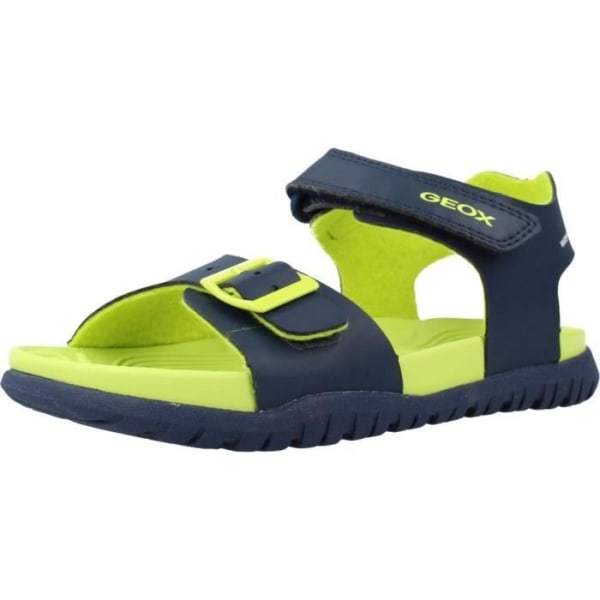 Geox Barns Fusbetto Flat Scratch Sandal Grön 29