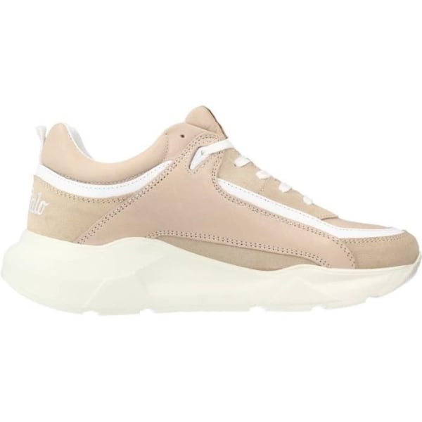 Buffalo Sneaker 118224 Beige 38 - BUFFALO - 118224 - Dam - Beige - Spetsar - Platta Beige 38