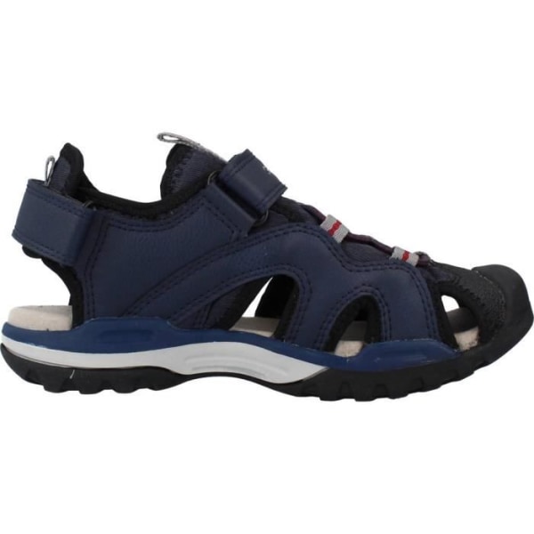 Geox Juniors Borealis barnsandal - Marinsilver - Scratch/snören - Exceptionell komfort Blå 31