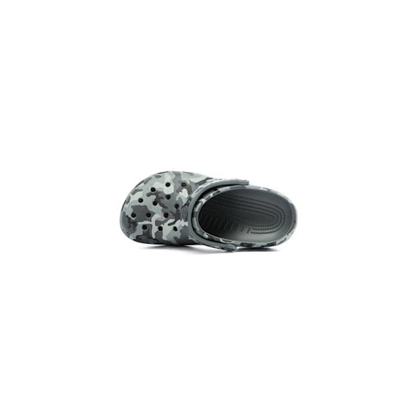 Crocs Classic Printed Camo Clog - Grå/Flerfärgad - Herr - Storlek 46/47 Grå/flerfärgad 37