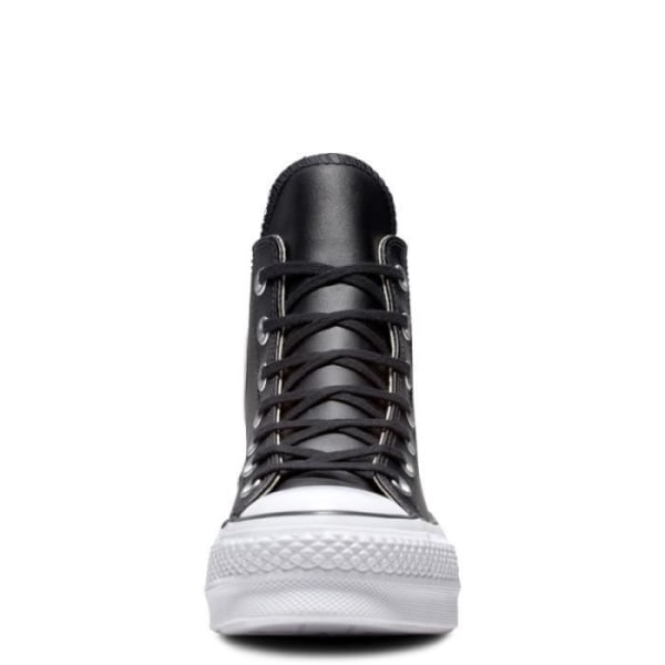 Sneakers - Converse High Top Plattform - Svart - Vuxen - Läder - Snören - Plattform 37