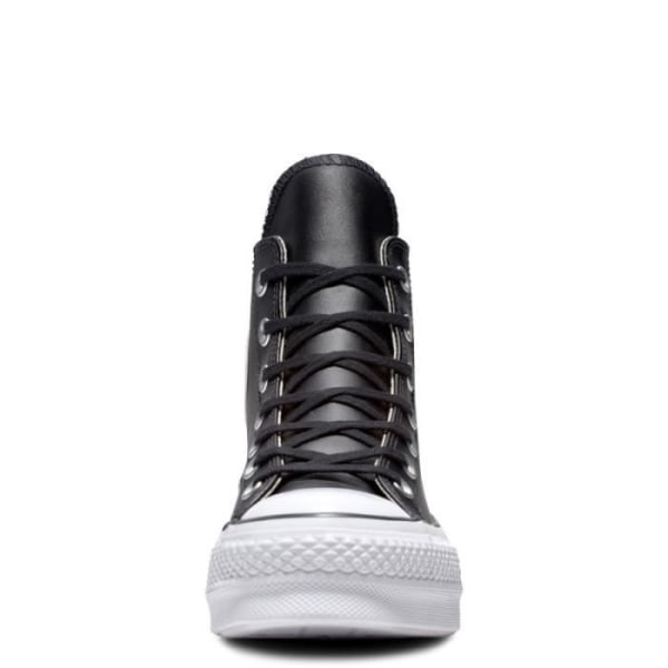 Sneakers - Converse High Top Plattform - Svart - Vuxen - Läder - Snören - Plattform Svart 36 1/2