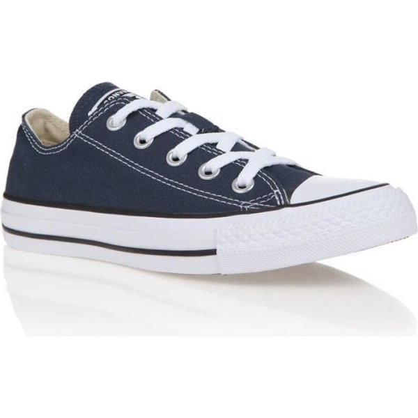 CONVERSE Mixed Marinblå Canvas Low Trainers