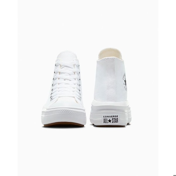 Converse Chuck Taylor All Star Move Hi Sneakers, Vita, Dam Vit 36 1/2