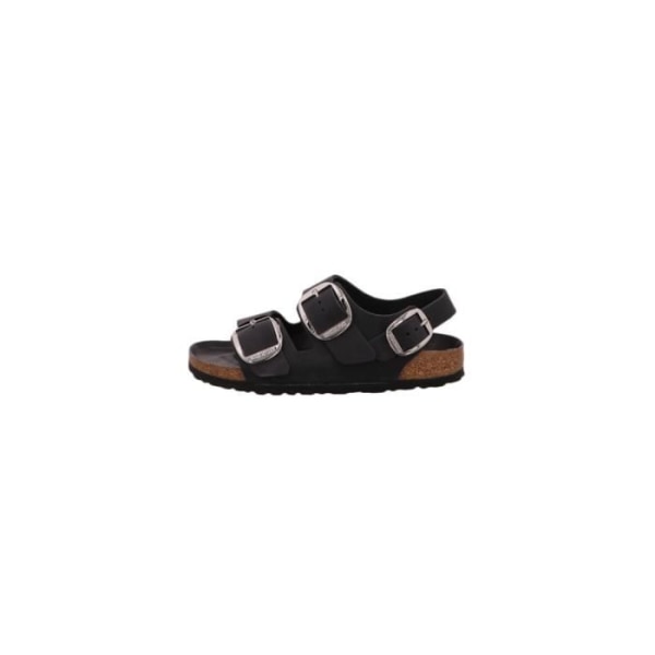 Sandal - BIRKENSTOCK - MILANO BIG BUCKLE - Läder - Åtdragningsspänne - Svart 40