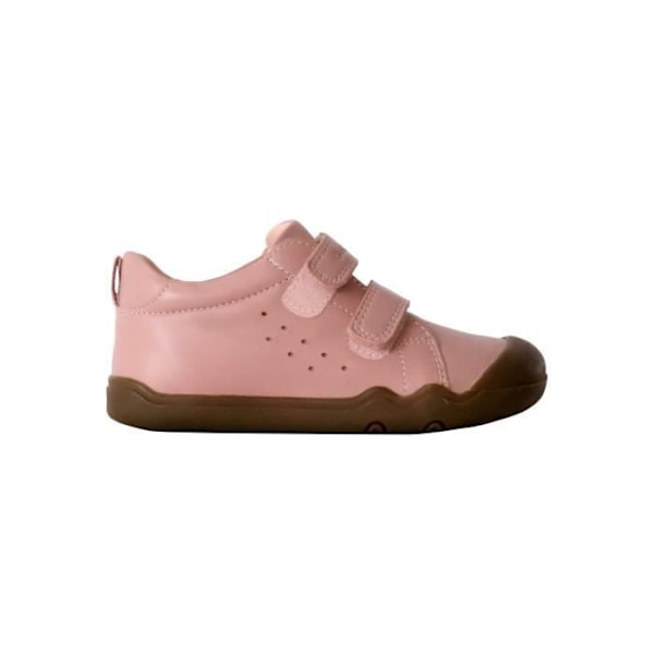 Geox Steppieup Nappa Läder Low Top Sneaker - Rosa Rosa 21