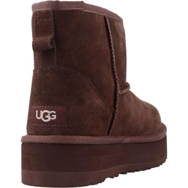 UGG CLASSIC MINI PLATTFORM Brun kastanj 32 1/2