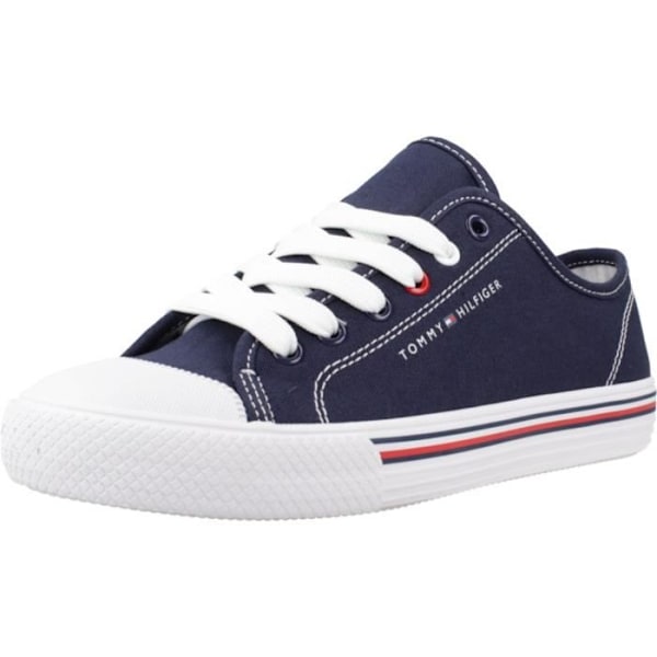 TOMMY HILFIGER SNEAKER BASSA ALLACCIATA Blå - 38