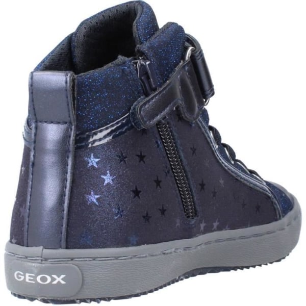 High Top Sneaker - GEOX - Barn/Flicka - Svart - Platta snören - Exceptionell komfort Blå 36