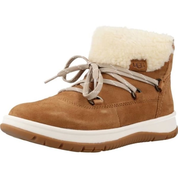 UGG W LAKESIDER HERITAFE LACE sneakers - Brun - Textil - Spetsar kastanj 37