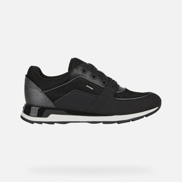 GEOX D NEW ANEKO B ABX Low Top Sneakers för kvinnor - Svart - Läder - Vattentät - Andas Svart 35