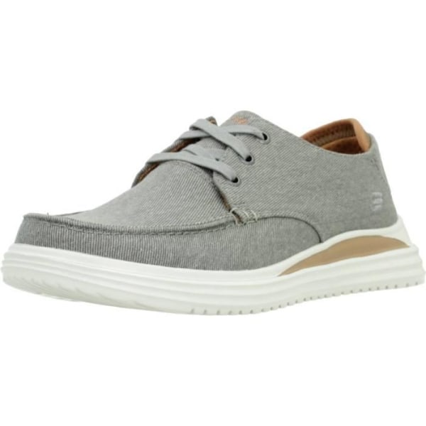 Skechers 117839 Grå Sneaker - Herr - SKECHERS - Spetsar - Textil - Platt Grå 43