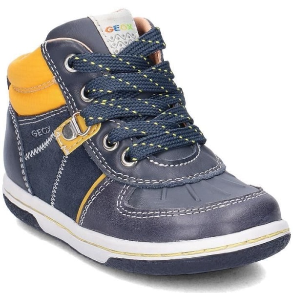 Geox babyskor - Flick modell - skosnören - läder - blå färg